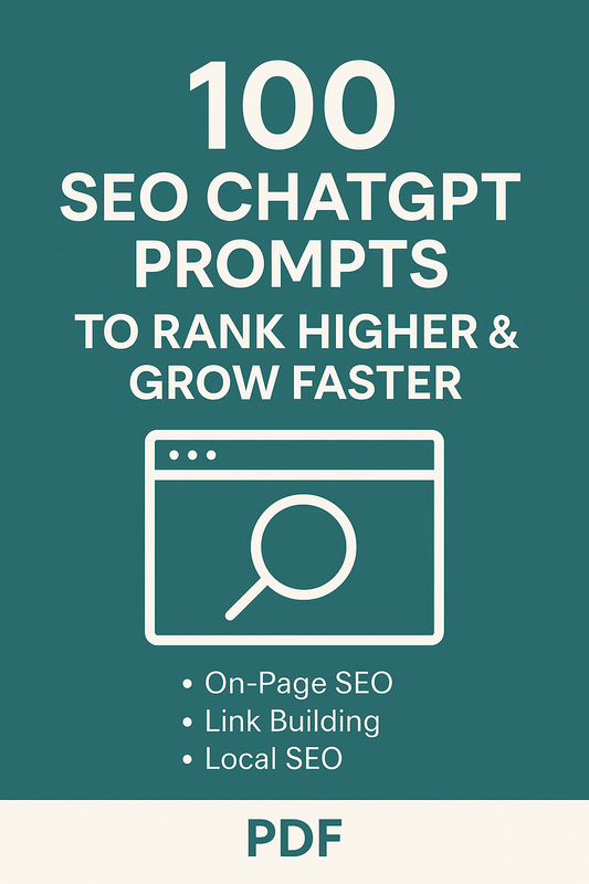 🧩 100 SEO ChatGPT Prompts