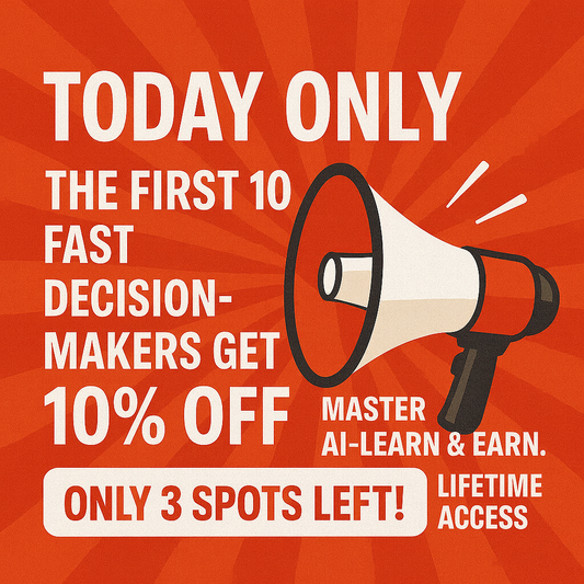 🧠 Master AI – Unlock Your Earning Potential with 1 Powerful Course.✅ Lifetime access