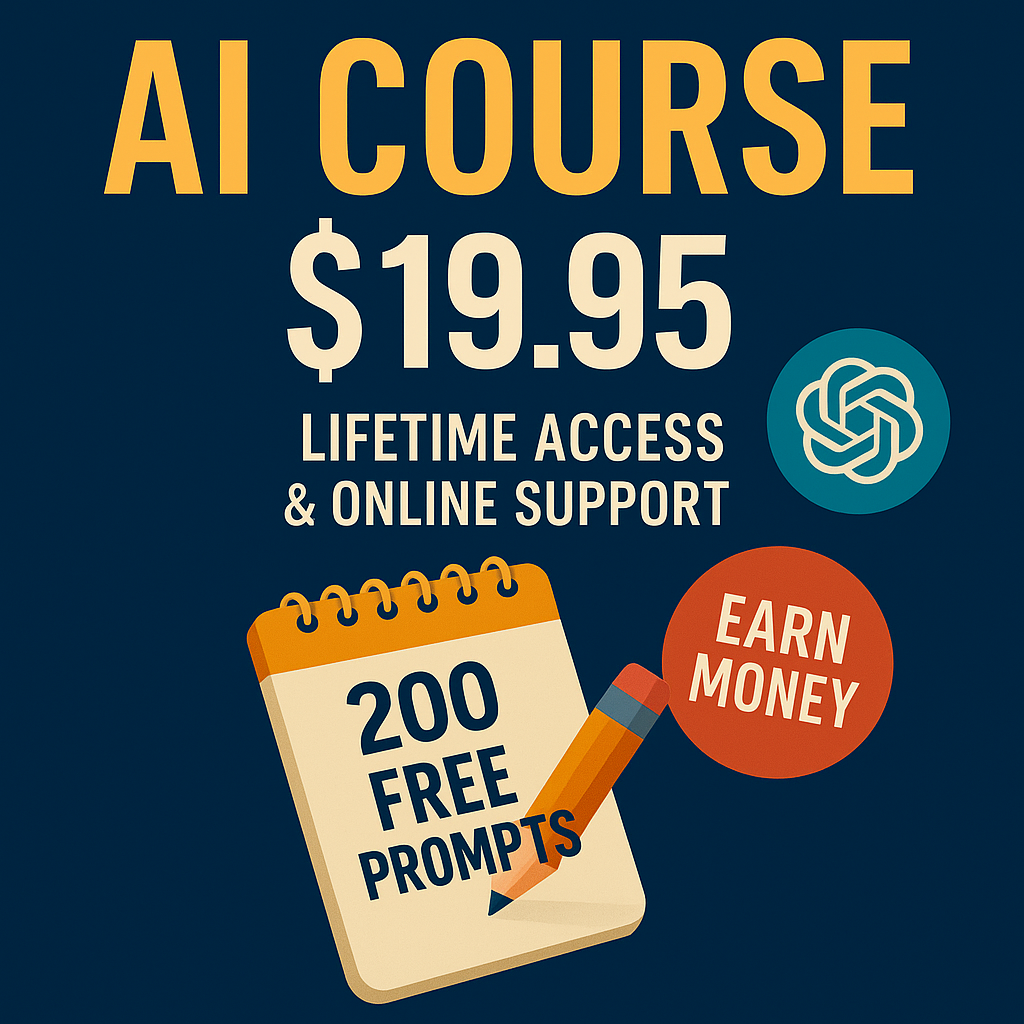 🧠 Master AI – Unlock Your Earning Potential with 1 Powerful Course.✅ Lifetime access